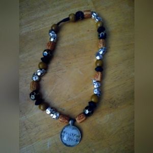 Handmade choker style necklace